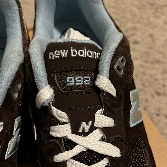 New Balance 992 KJ992BRG youth boys girls shoes sneakers new size 5 5y - Picture 8 of 9